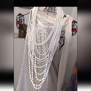 10 Strand Beaded Necklace
